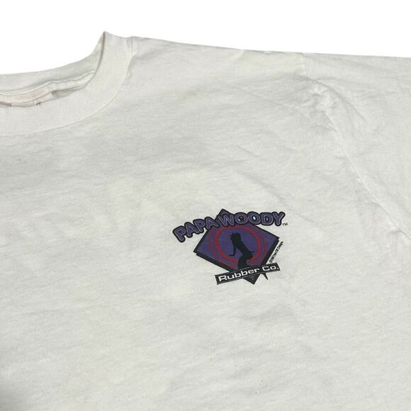 Papa Woody Vintage 1998 Deadstock Racing 69 Rubber Comp Shirt - Picture 4 of 4